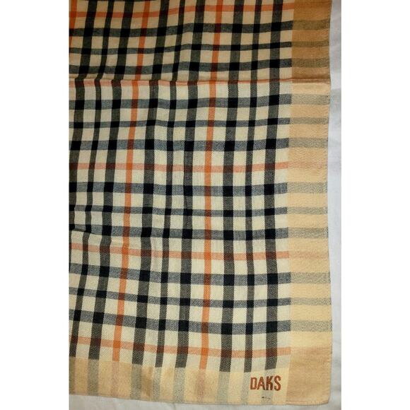 Daks London New Handkerchief Vintage Daks Handkerchief Bandana Neck Scarf Hanky - Picture 3 of 5